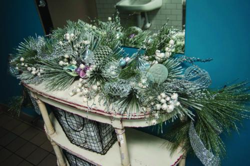 Holiday plant arrangement