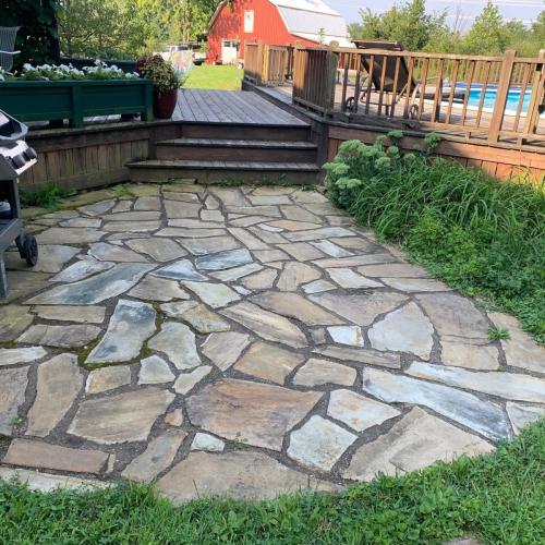 Flagstone Patio